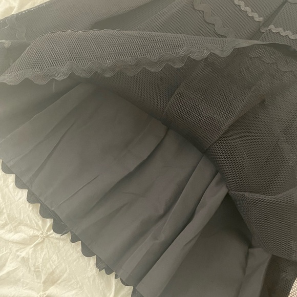 English Factory Tulle Midi Skirt - Picture 5 of 7